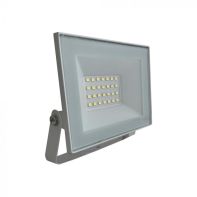 Projecteur LED fin 20 W IP65 4 000 K Blanc – V-TAC Série E (1 510 lm) avec driver intégré 23983
