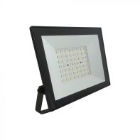 Phare LED V-TAC 50 W Slim IP65 4 000 K Noir – Série E (4 000 lm)