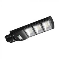 V‑TAC Armatura Stradale LED Solare 12W con Pannello, Telecomando, Sensore Radar, Batteria LiFePO4, Luce 6000K, IP65 – 95534
