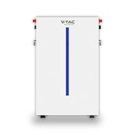 V-TAC RW-M6.1 batteria litio LFP DEYE accumulo impianto fotovoltaico 6.14Kwh 51.2V BMS integrato CEI-021 sku 11539