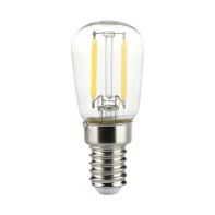 V-TAC VT-1952 Lampadina LED E14 2W ST26 in vetro a filamento luce naturale 4000K - 214445