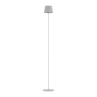 V-TAC VT-7544 Stehleuchte mit LED-Berührung, dimmbar, weißes Aluminiumgehäuse, höhenverstellbar von 50 cm bis 130 cm, USB-Aufladung – sku 7007