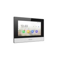 Hikvision DS‑KH6320Y‑WTE2 – Monitor interno Video Intercom 2‑fili IP 7″ Bianco videocitofono