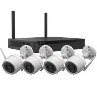 EZVIZ Kit Wireless ip videosorveglianza - 4 x Wifi Camera 4Mp H3C + Nvr Wifi 8 Canali CS-BW3844-KIT