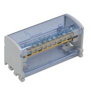 ETTROIT Ripartitore modulare 2 poli (2x11 uscite) 125A per quadro elettrico - DB1200211