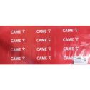 CAME 001G0461 pack de 24 bandes adhésives réfléchissantes rouges pour barrière routière