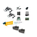 Promo CAME - Kit FROG-AE automazione motore cancello battente interrato encoder con casse di fondazione omaggio