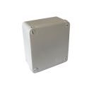 FAEG 13524 square junction box 105 x 105 x 55 (1/4 TURN) smooth cover and plastic screws IP56