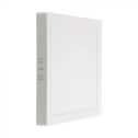 V-TAC Square LED panel 18W ceiling mounted color white light 4000K - 10499