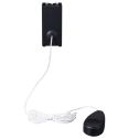 Bouton-poussoir ETTROIT VA1101 avec cordon 10 A Noir – Série Venus Compatible avec Vimar Arké