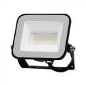 V-TAC PRO VT-44020 Phare LED 20W Projecteur Puce Samsung corps lumière noire 4000K IP65 - 10015