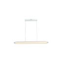 V-TAC VT-7821 LED chandelier 24W oval suspended ceiling light 80*100cm modern design white color light 3000K - 10048