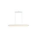 V-TAC VT-7821 LED chandelier 24W oval suspended ceiling light 80*100cm modern design white color light 4000K - 10047