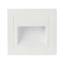 V-TAC VT-1129 Applique marchepied LED 5W carrée blanche IP65 blanc chaud 3000K - SKU 10377