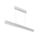 V-TAC PRO VT-7-44 LED ceiling lamp linear suspension light samsung chip smd 40W 3400LM CCT light 3IN1 white aluminum - SKU10469