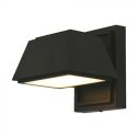 V-TAC VT-1192 applique LED rectangulaire 15W double faisceau lumineux 120lm/w couleur noire 3000k design moderne IP65 sku 10564