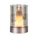 V-TAC VT-7564 LED candle table lamp 2W 3000K with rechargeable battery and motion sensor champagne gold color - SKU 10566