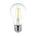 V-TAC LED Filament Bulb E27 4W,100LM/W A60 Shape Light 6500K - 217120