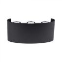 V-TAC VT-846 LED wall light 5W lamp Double Light Beam Black Body 4000K IP54 - 218616