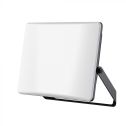 Projecteur LED V-TAC 30 W avec diffuseur blanc mat, cadre noir, CCT réglable 3 en 1, IP65 – 23769