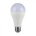 Ampoule LED V-TAC VT-2015 15W E27 lumière 4000k 100lm/W thermoplastique forme A65 sku 214454
