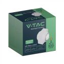 V-TAC VT-2503 Lampada applique LED 2W da parete quadrata doppio fascio luminoso 3000K colore bianco IP54 - SKU 23029