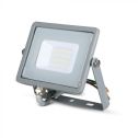 V-TAC PRO VT-20-G Faro proiettore 20W LED Chip Samsung corpo Grigio luce 3000K IP65 - 445