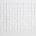 ETTROIT 200 LED String Lights, 3M, White Light, White Cable, IP65, Extendable, Flash Effect, With 1m Uniform Wires, Christmas Garland, Shops, Christmas Balcony