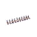 FAEG Cosses unipolaires Forbox pour câbles section 6mm², 10pcs bande IP20 FAEG - FG25027