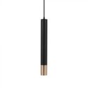 V-TAC VT-977 LED chandelier pendant spotlight GU10 in black and gold aluminum 60*500mm - sku 6689