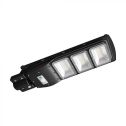V‑TAC Armatura Stradale LED Solare 12W con Pannello, Telecomando, Sensore Radar, Batteria LiFePO4, Luce 6000K, IP65 – 95534
