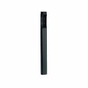 Rallonge PVC RAL 9005 H noir DIR-CGP H=0,5M