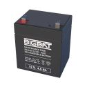Rechargeable batteries au plomb VRLA 12V 4,5Ah Elan BigBat - sku 01204
