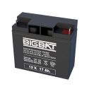 Rechargeable batteries au plomb VRLA 12V 17Ah Elan BigBat - sku 01217