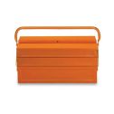 Five-section cantilever tool box empty sheet metal orange colour Beta C20L