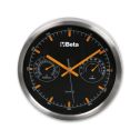 Wanduhr mit Thermometer und Luftfeuchtigkeitsmesser Ø260mm Beta 9594
