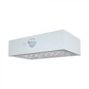 V-TAC VT-403 Applique LED avec panneau solaire 3W BRICK LAMP détecteur de mouvement Couleur de lumière blanche 4000K IP65 - 10306