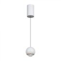 V-TAC VT-7508 Lampadario led 5W a sospensione forma di Campana altezza regolabile colore bianco 3000K - 10342