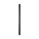 V-TAC VT-1173 Lampada LED lineare da parete applique rettangolare design moderno 10W 51cm corpo nero luce 4000K IP65 - 10428