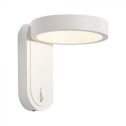 V-TAC VT-1180 Lampada LED 5W da parete testa orientabile applique da muro rotondo 2in1 3000+4000K IP65 corpo bianco - SKU 10447