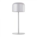 V-TAC VT-1181 Lampada LED da Tavolo 1.5W cct 3in1 colore bianco ricaricabile con USB C Touch Dimmerabile D86*H210mm IP54 - 10449