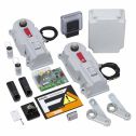 POWER KIT FAAC 230V Kit cancello motore interrato battente 2 ante automazione max 3,5Mt anta SAFE - 106746445