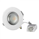 V-TAC VT-26201 COB Round LED Recessed Spotlight 20W 120LM/W White Color Light 6400K - 1275