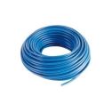 Unipolar electrical cable CPR FS17 450/750 1X4mm² blue - hank 100m