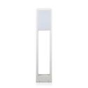 V-TAC VT-33 10W Led garden bollard light lamp chip samsung white body IP65 80cm warm white 3000K - SKU 20116