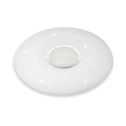 V-TAC VT-8405 Plafonnier LED 40W corps blanc rond 39cm lumière effet étoilé 3en1 dimmable avec télécommande - sku 2114941