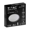 V-TAC VT-8472 72W white starry sky effect led ceiling light - color changer 3in1 dimmable with remote control white body - sku 2114951