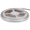 V-TAC VT-3528 Bande LED SMD 3528 bande de couleur rouge 5W/mt 60led/mt IP65 lumière rouge 12V - 212036