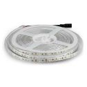 V-TAC VT-3528 bande strip led SMD3528 12V 5M 120LEDs/m 8W/M 100LM/W blanc chaud 3000K IP65 - SKU 212038