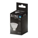 V-TAC PRO VT-257 LED spot light bulb samsung chip SMD 12V 6W 110° GU5.3 MR16 natural white 4000K - SKU 21205